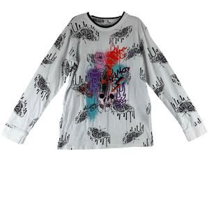 Vox Populi Long Sleeve Tee Kid's 8 Butterflys Goth Punk Streetwear Skater